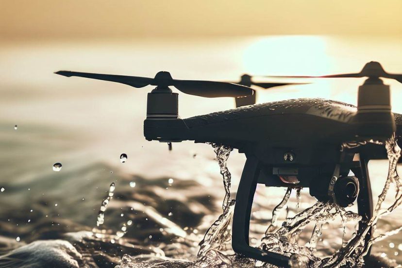 A Waterproof Drone