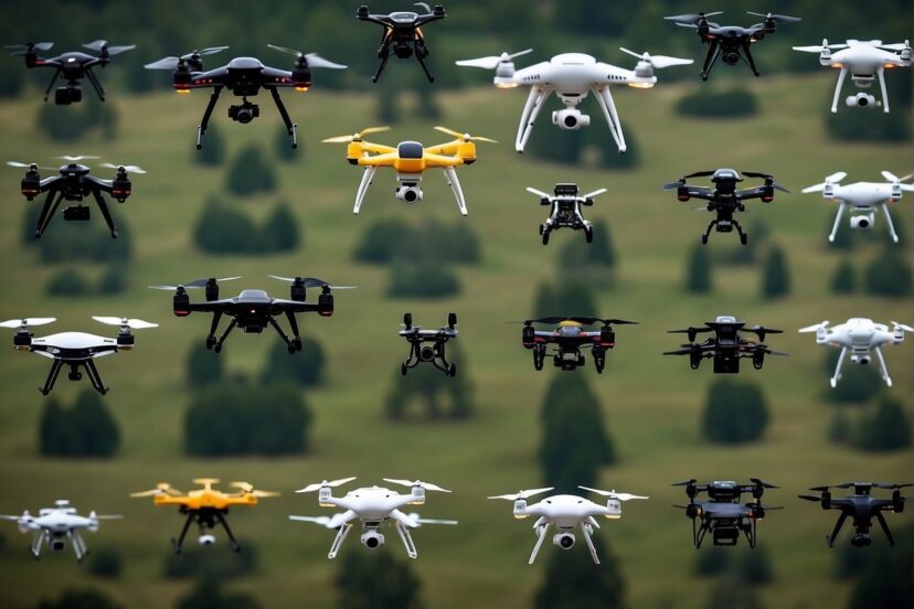 Types of Drones: Navigating the Sky's Diversity - Drone Tech Guide