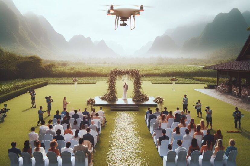Drone Wedding Photography: Elevating Your Special Day