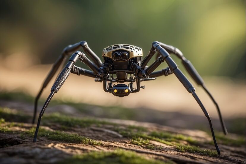 Spider Drone: The Arachnid Eye in the Sky